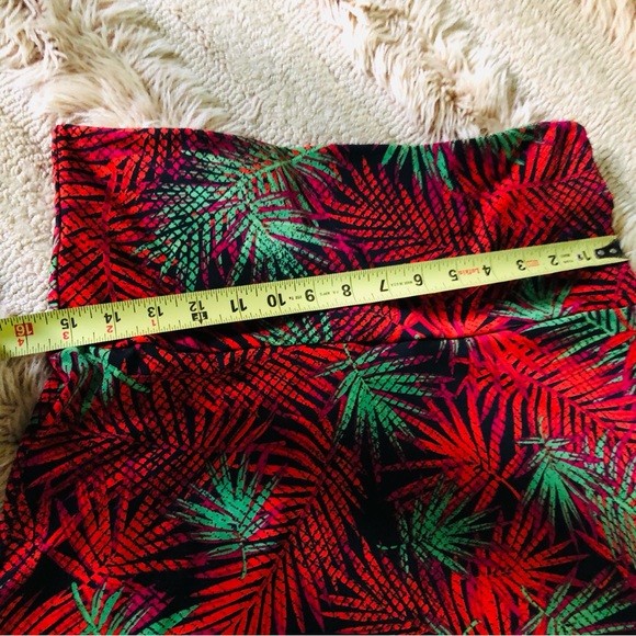 Lularoe Printed Maxi Skirt L - Picture 8 of 9